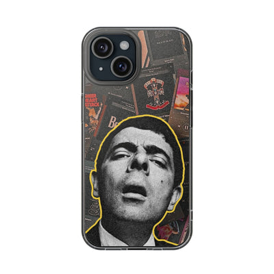 Clear Impact-Resistant Phone Cases with Vintage Design