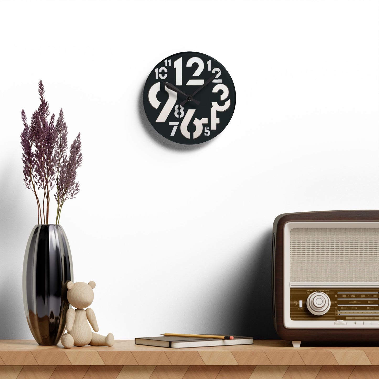 Modern Acrylic Wall Clock