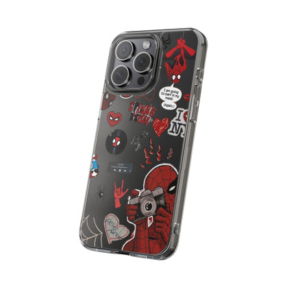 Spiderman Clear Impact-Resistant Phone Case