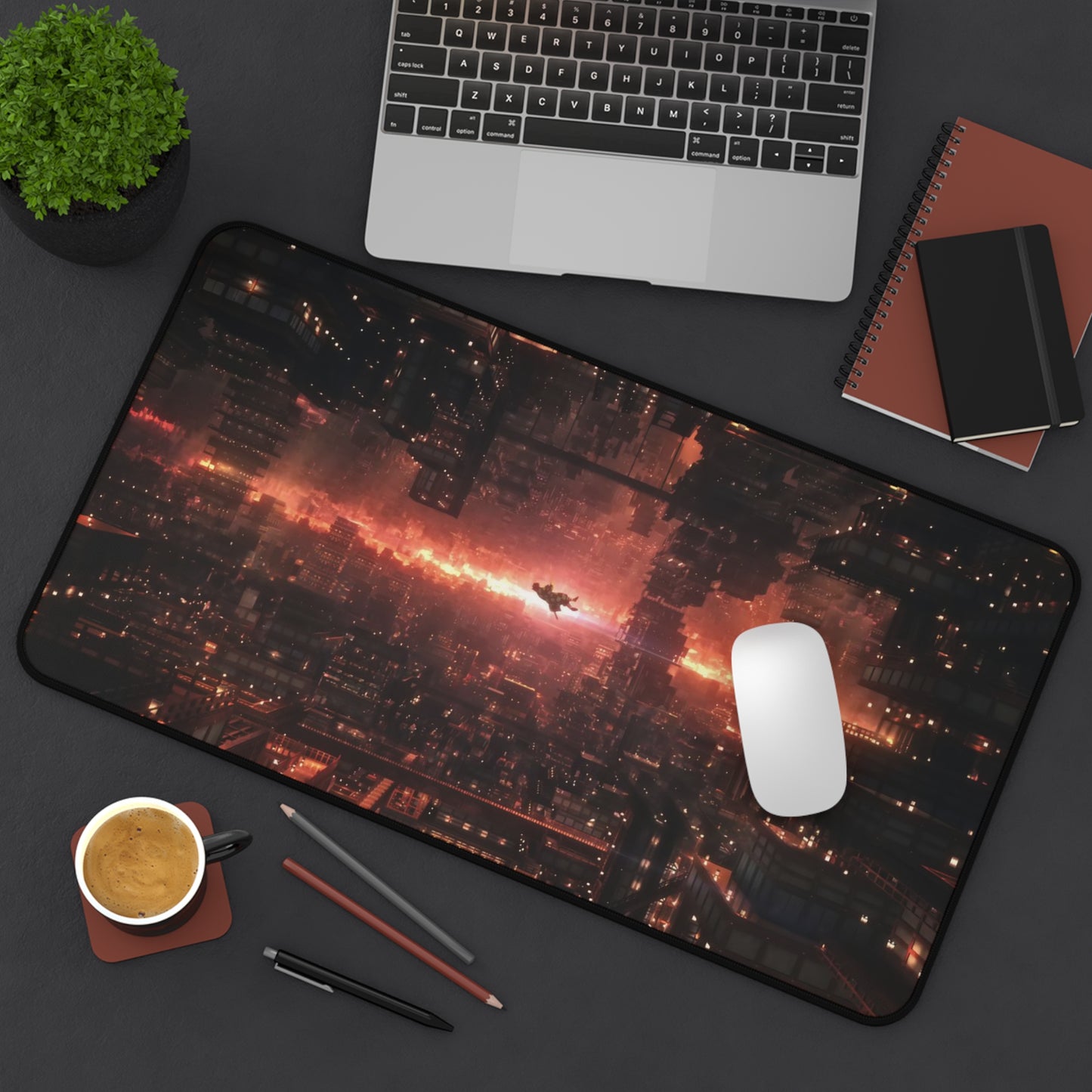 Futuristic Desk Mat
