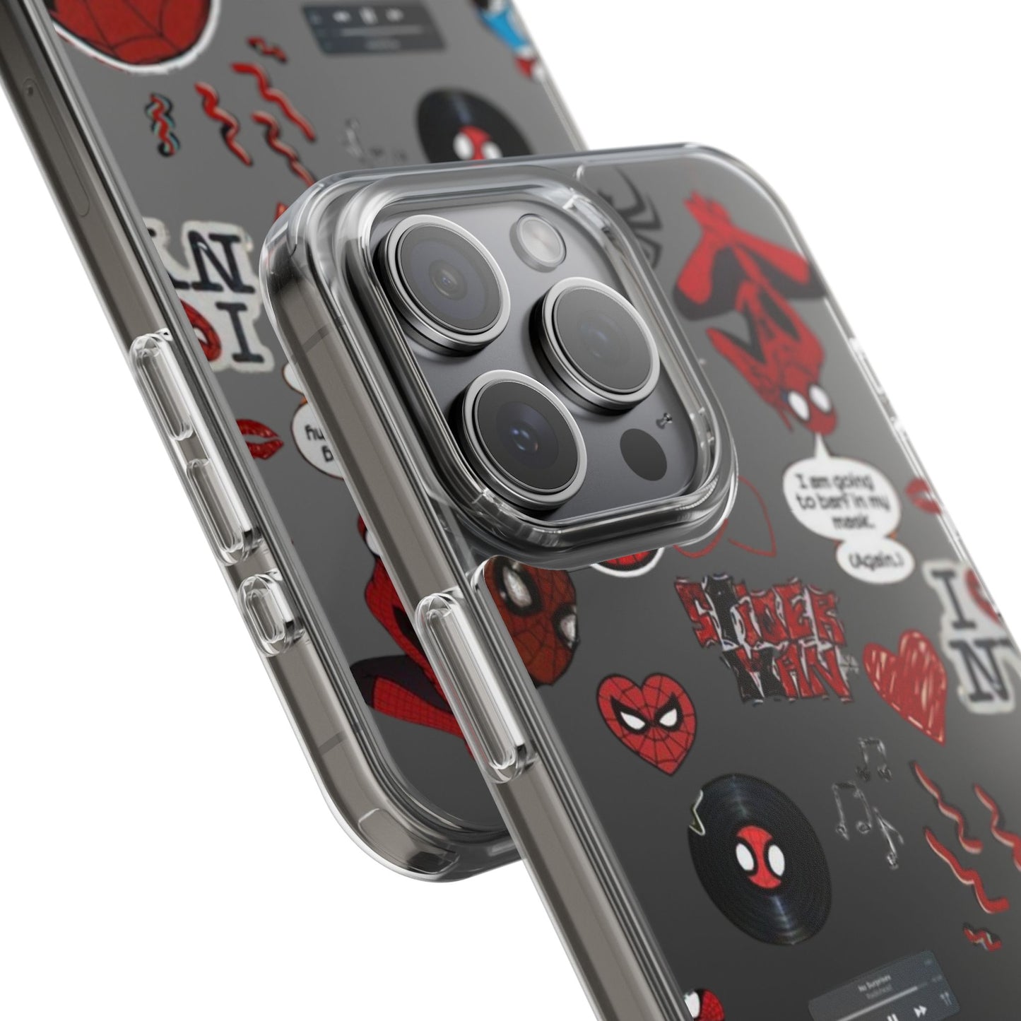 Spiderman Clear Impact-Resistant Phone Case