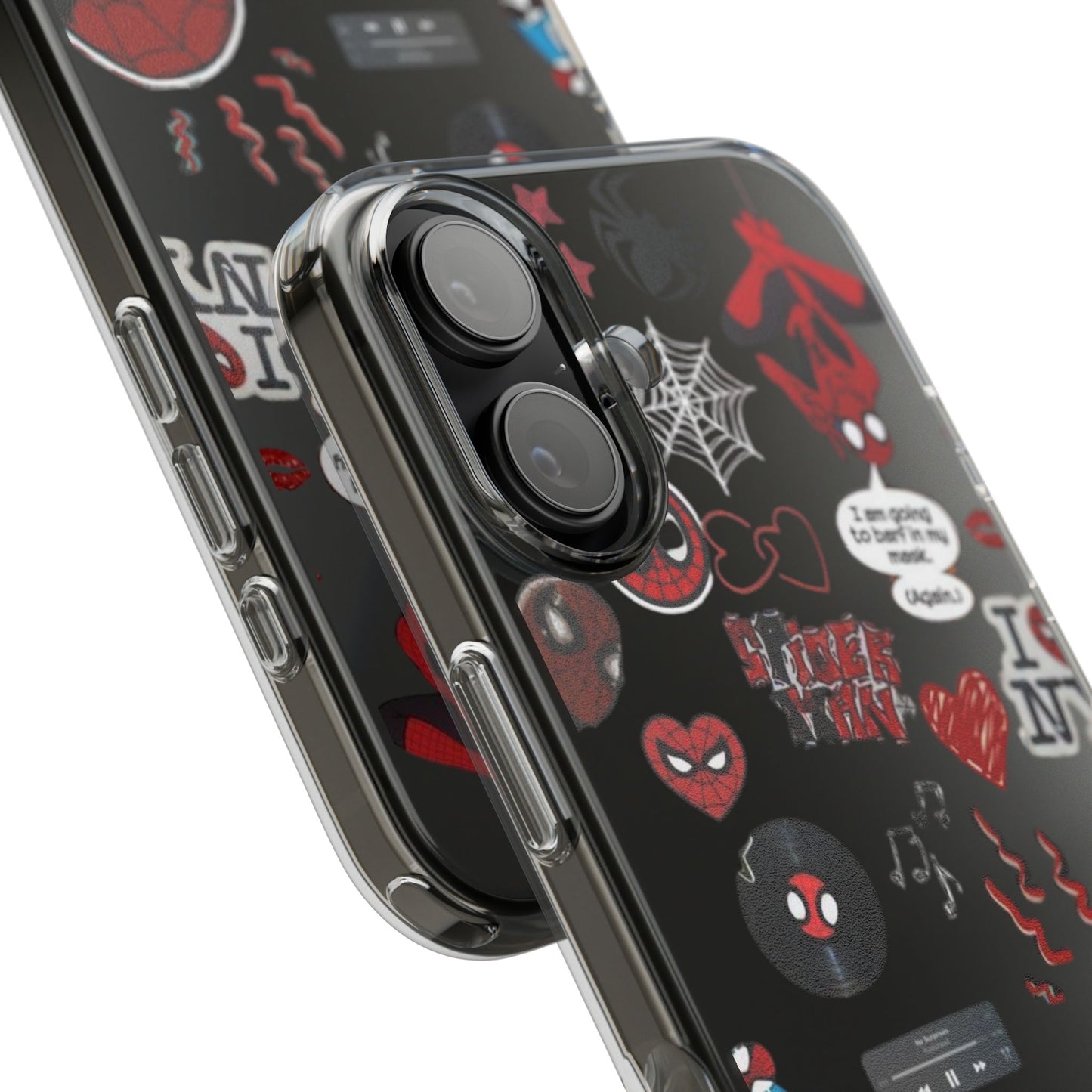 Spiderman Clear Impact-Resistant Phone Case
