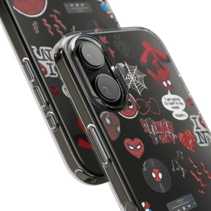 Spiderman Clear Impact-Resistant Phone Case