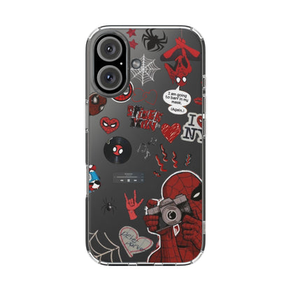 Spiderman Clear Impact-Resistant Phone Case