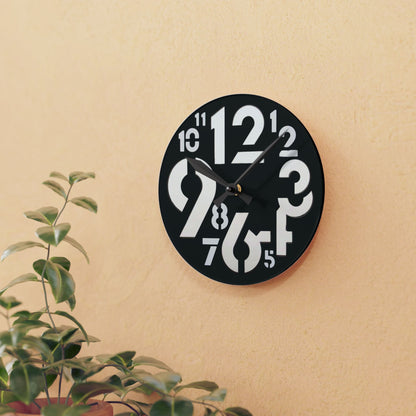 Modern Acrylic Wall Clock