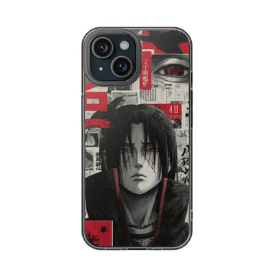 Anime-Inspired Clear Impact-Resistant Phone Case