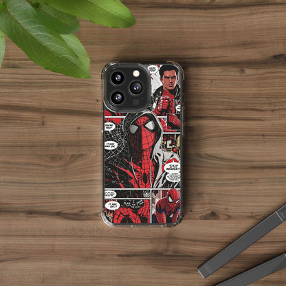 Spiderman Clear Phone Case