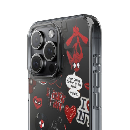 Spiderman Clear Impact-Resistant Phone Case