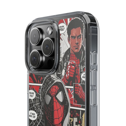 Spiderman Clear Phone Case