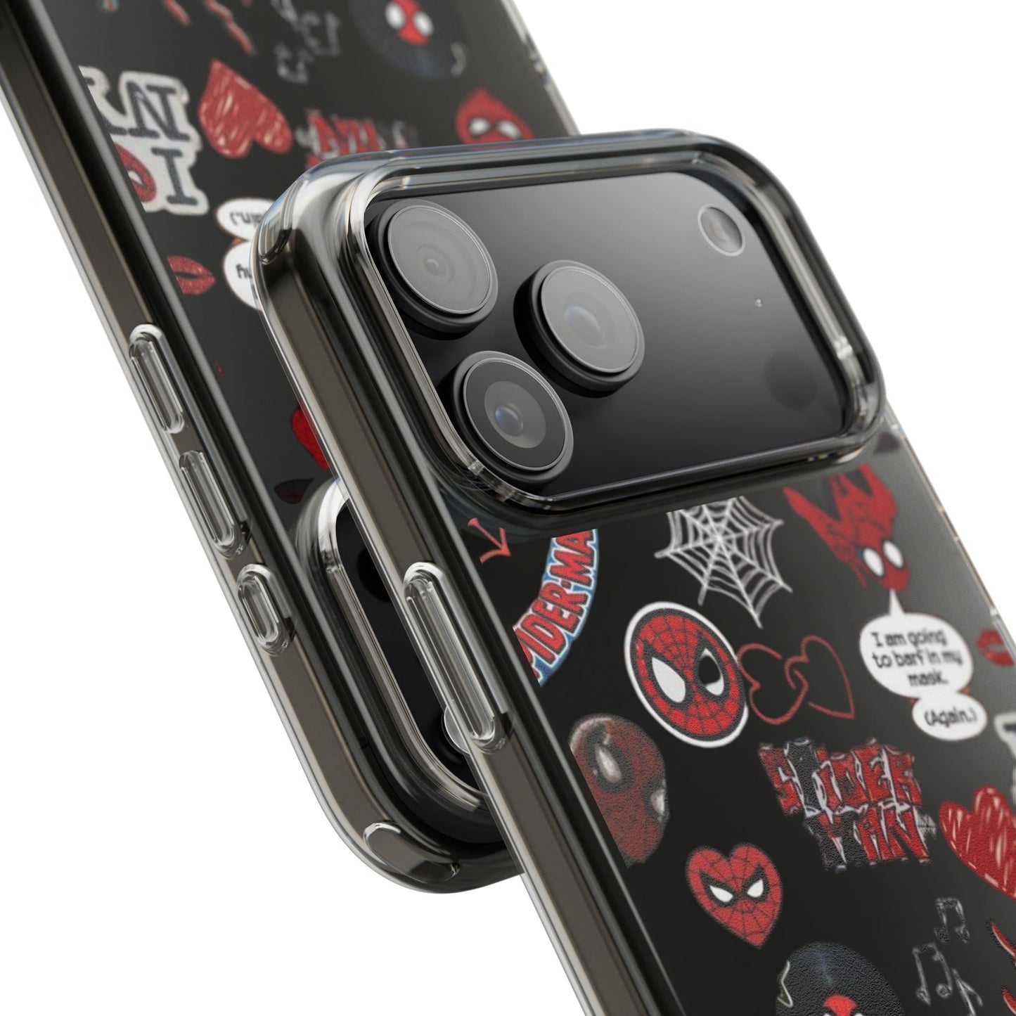 Spiderman Clear Impact-Resistant Phone Case
