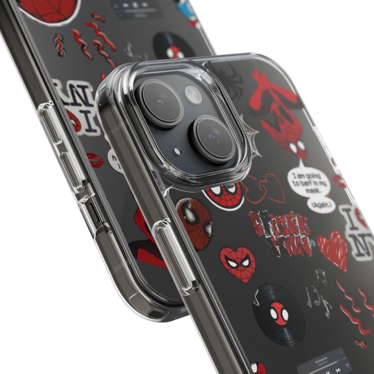 Spiderman Clear Impact-Resistant Phone Case