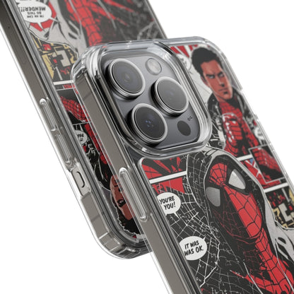 Spiderman Clear Phone Case