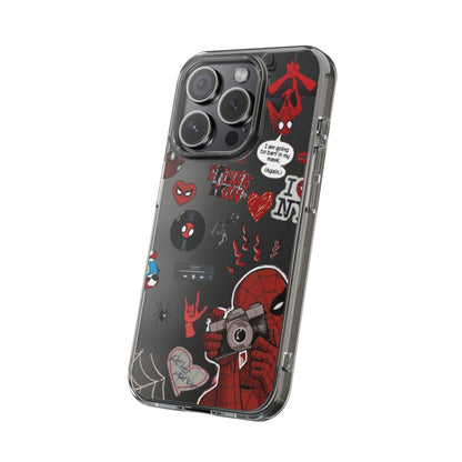 Spiderman Clear Impact-Resistant Phone Case