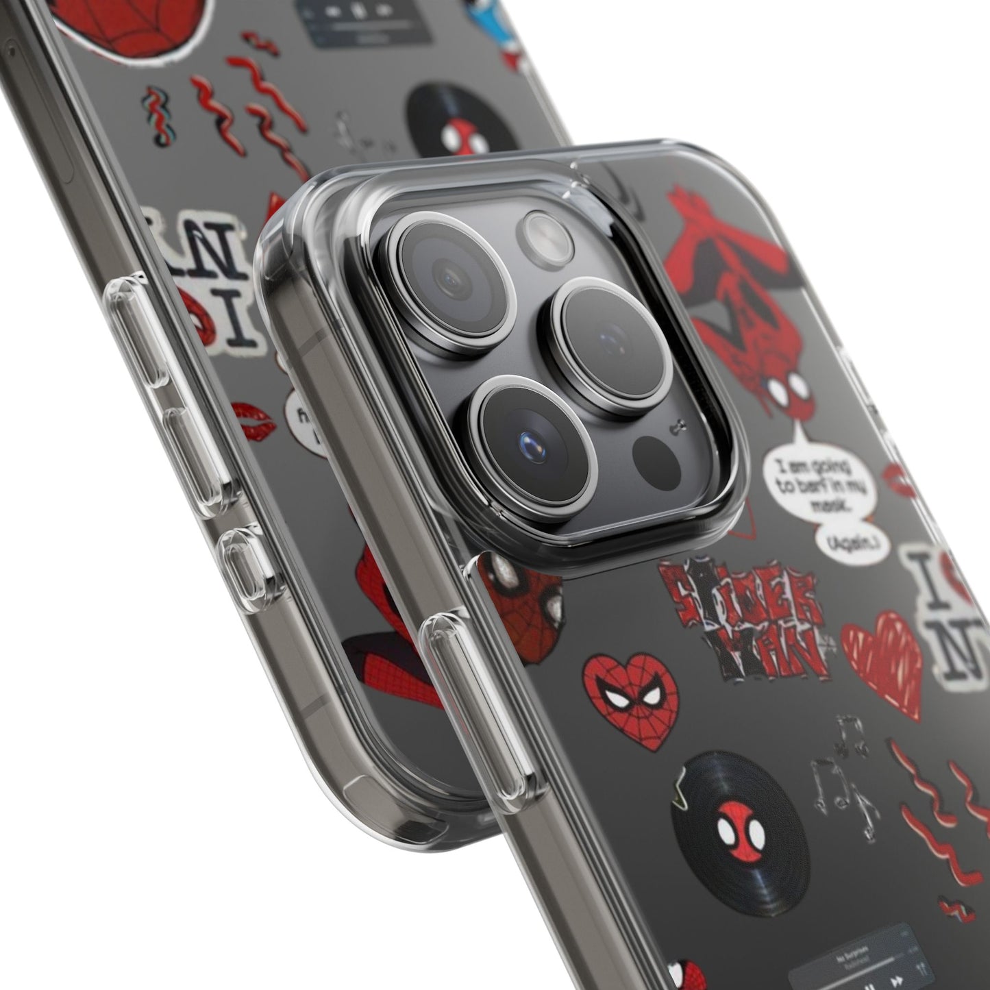 Spiderman Clear Impact-Resistant Phone Case