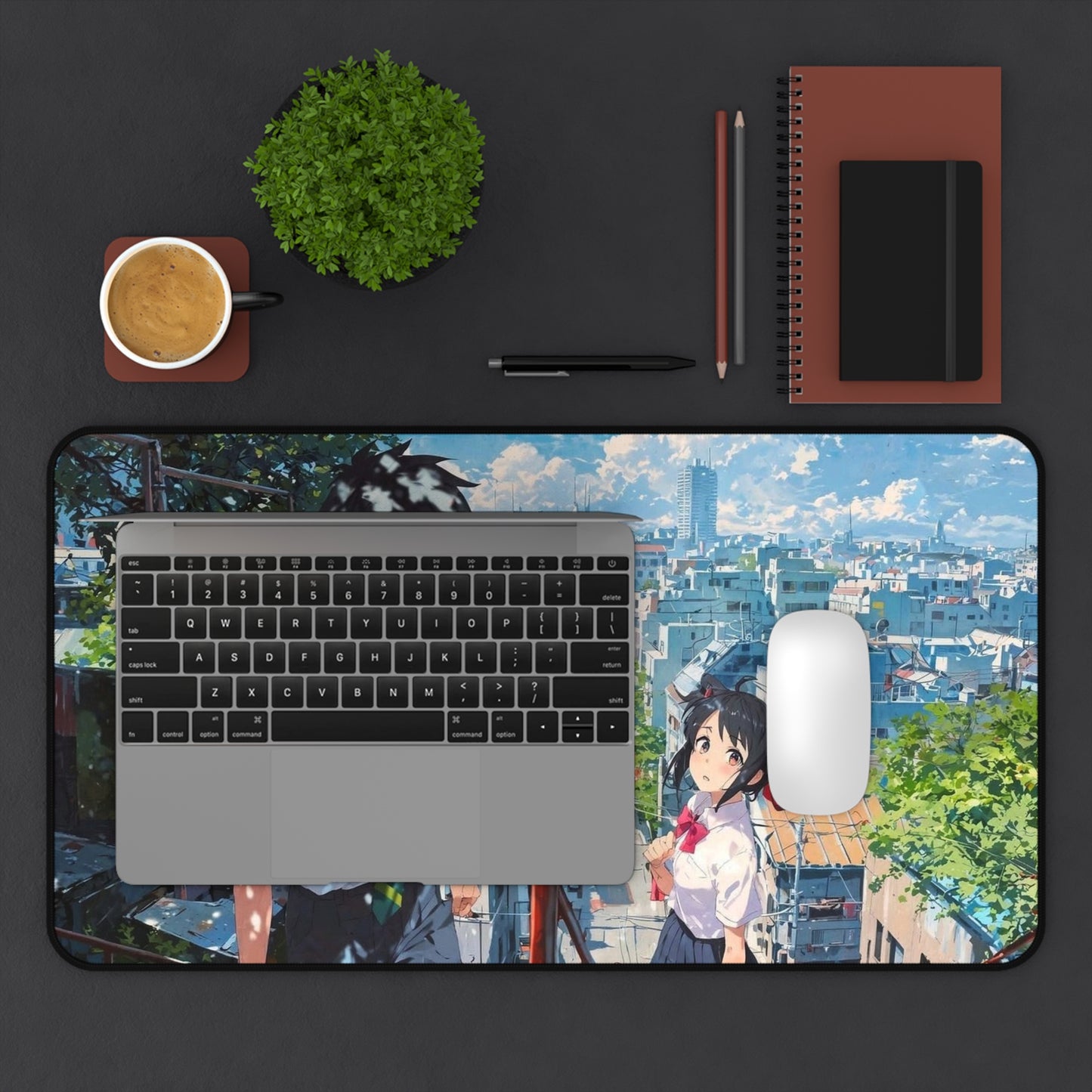 Anime-Inspired Desk Mat