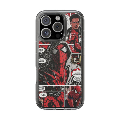 Spiderman Clear Phone Case
