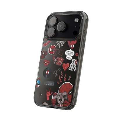 Spiderman Clear Impact-Resistant Phone Case