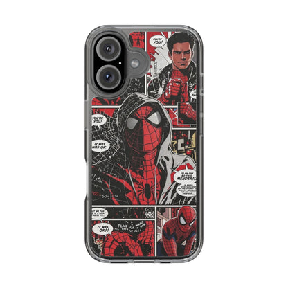 Spiderman Clear Phone Case