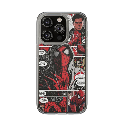 Spiderman Clear Phone Case