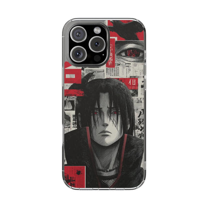 Anime-Inspired Clear Impact-Resistant Phone Case