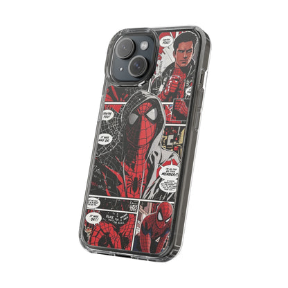 Spiderman Clear Phone Case
