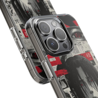 Anime-Inspired Clear Impact-Resistant Phone Case