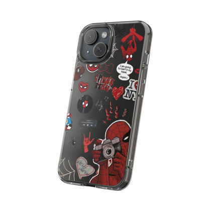 Spiderman Clear Impact-Resistant Phone Case