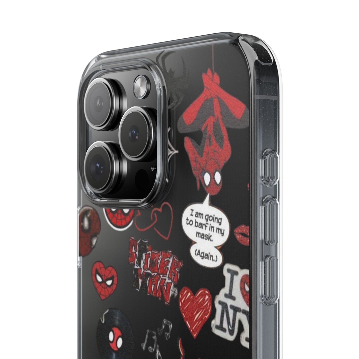 Spiderman Clear Impact-Resistant Phone Case