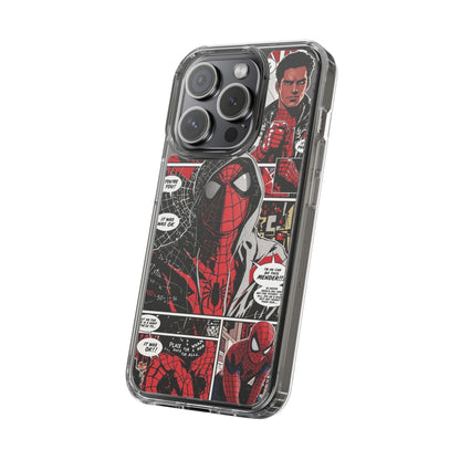 Spiderman Clear Phone Case