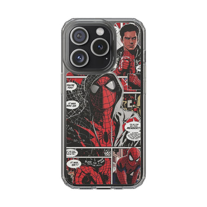 Spiderman Clear Phone Case