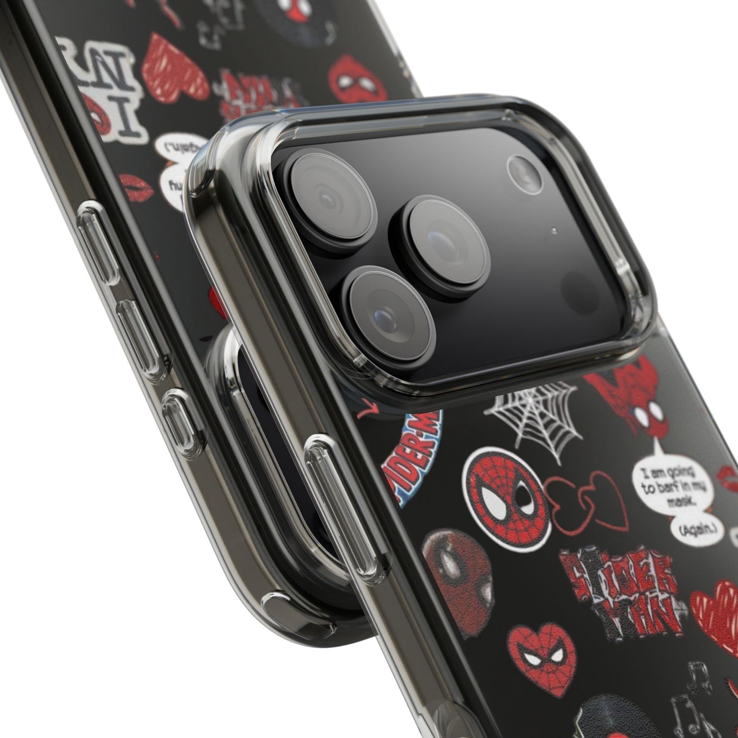 Spiderman Clear Impact-Resistant Phone Case