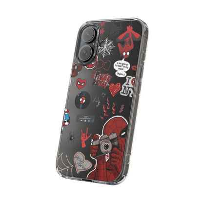 Spiderman Clear Impact-Resistant Phone Case
