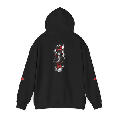 Ithachi Anime-Inspired Hooded Sweatshirt