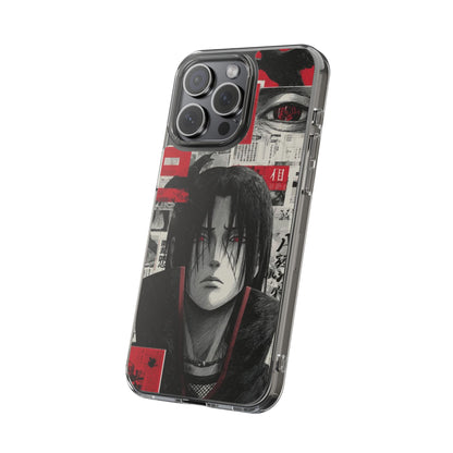 Anime-Inspired Clear Impact-Resistant Phone Case