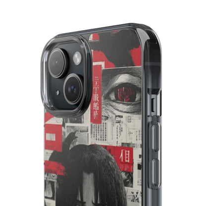 Anime-Inspired Clear Impact-Resistant Phone Case