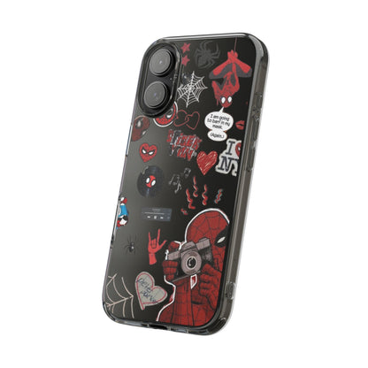 Spiderman Clear Impact-Resistant Phone Case
