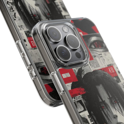 Anime-Inspired Clear Impact-Resistant Phone Case