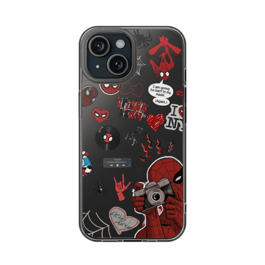 Spiderman Clear Impact-Resistant Phone Case