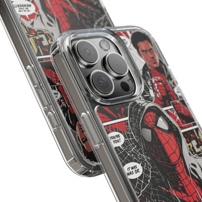 Spiderman Clear Phone Case