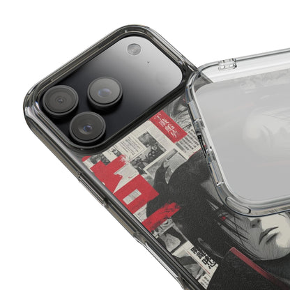 Anime-Inspired Clear Impact-Resistant Phone Case