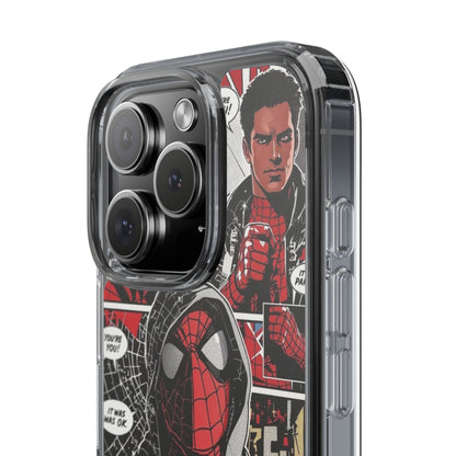 Spiderman Clear Phone Case