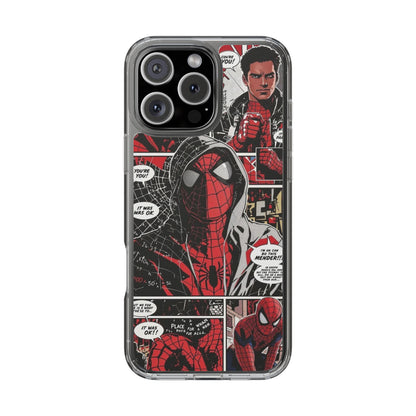 Spiderman Clear Phone Case