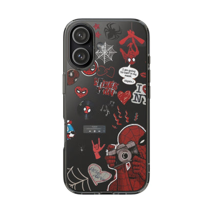 Spiderman Clear Impact-Resistant Phone Case