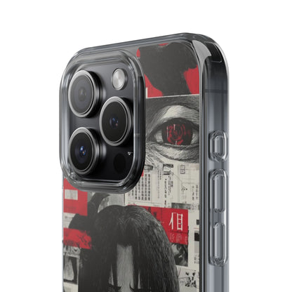 Anime-Inspired Clear Impact-Resistant Phone Case