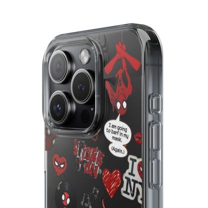 Spiderman Clear Impact-Resistant Phone Case