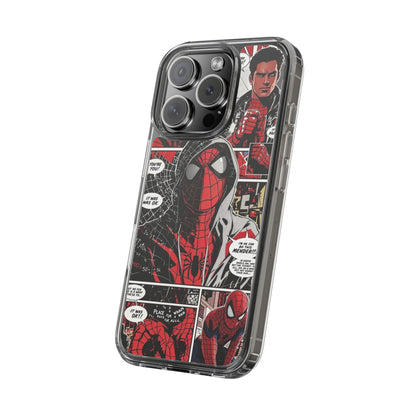 Spiderman Clear Phone Case