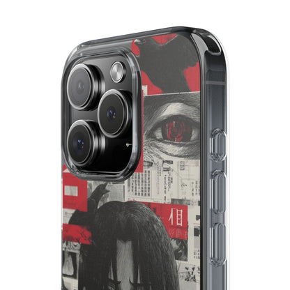 Anime-Inspired Clear Impact-Resistant Phone Case