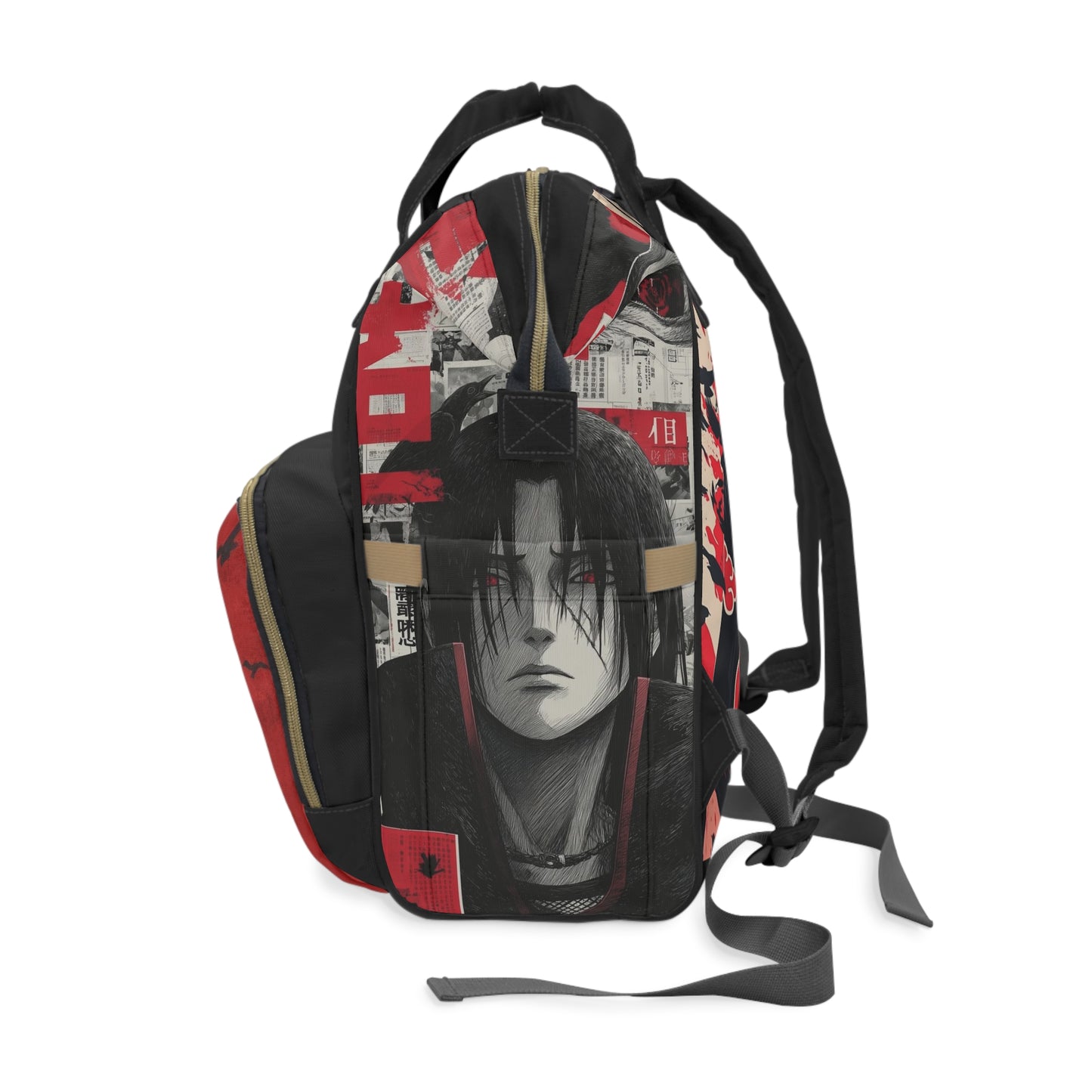 Anime-Inspired Multifunctional Diaper Backpack