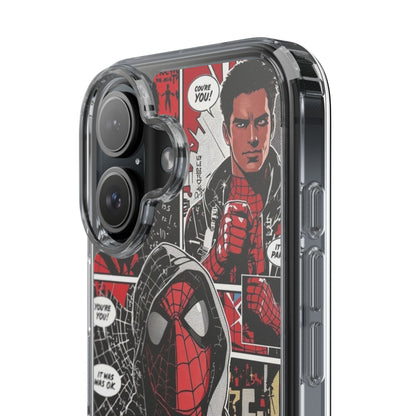 Spiderman Clear Phone Case