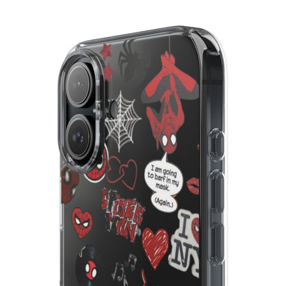 Spiderman Clear Impact-Resistant Phone Case